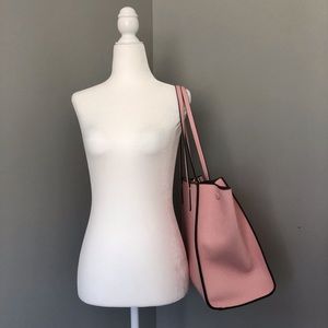 Banana Republic Italian Leather Tailored Tote Bag